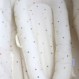 Capa Cama Ninho em Algodão Orgânico Colorful Stars