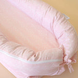 Cama Ninho em Algodão Orgânico Nórdico Rosa