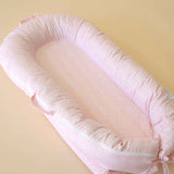 Cama Ninho em Algodão Orgânico Nórdico Rosa