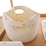 Cesta Organizadora em Algodão Orgânico Colorful Stars