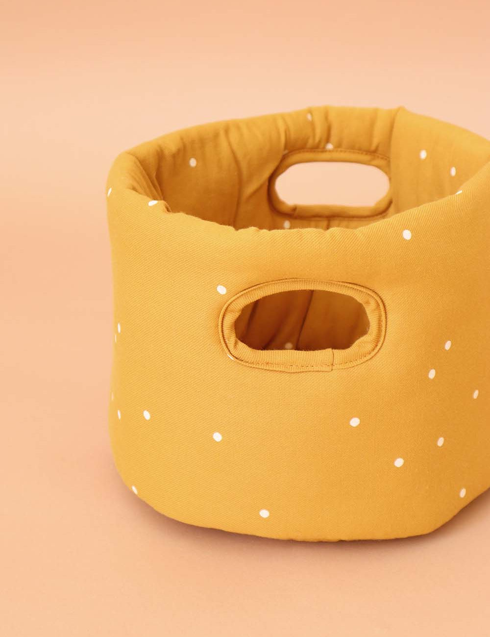 Cesta Organizadora em Algodão Orgânico Boho