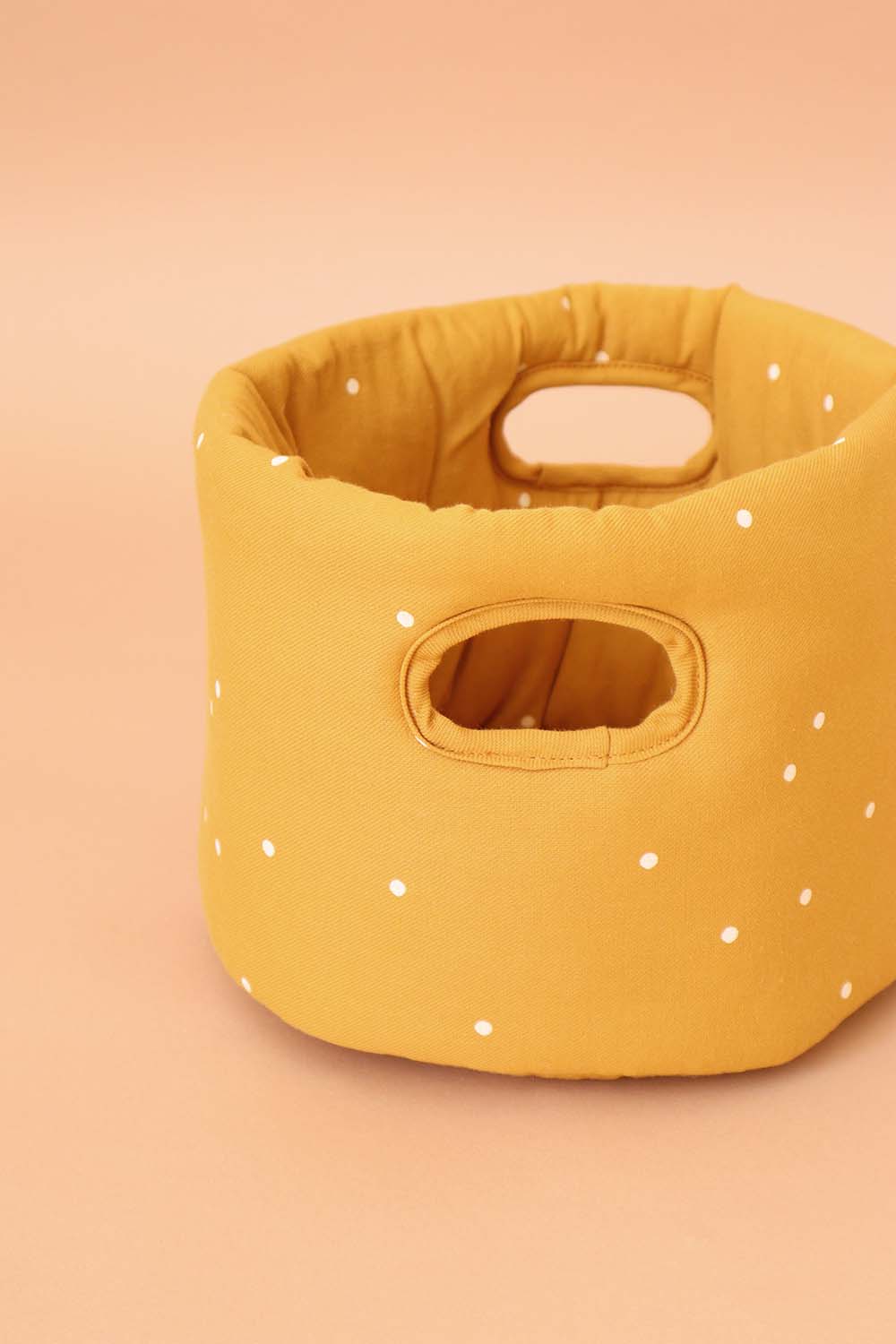 Cesta Organizadora em Algodão Orgânico Boho