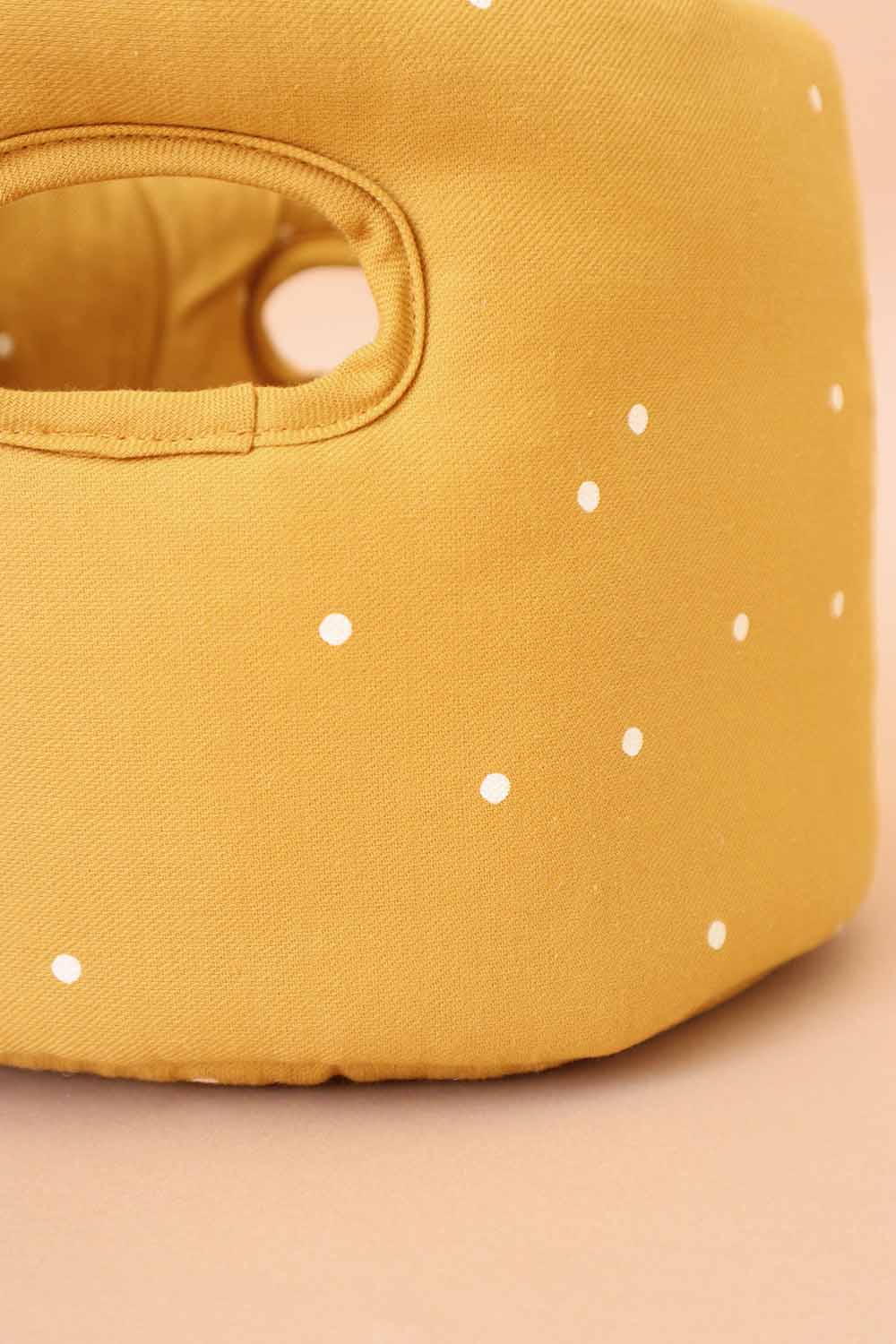 Cesta Organizadora em Algodão Orgânico Boho
