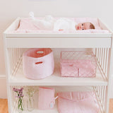 Pack de 2 Pañales de Algodón Orgánico Nórdico Rosa