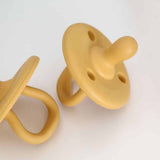 Pack 2 Chupetes Silicona Amarillo