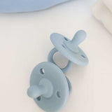 Pack 2 Chupetes Silicona Azul