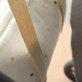 Bolsa Organizadora Carrinho em Algodão Orgânico Colorful Stars
