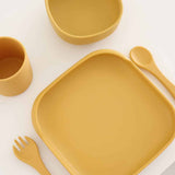 Set de Cubiertos Amarillo
