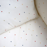 Capa de Edredon e Fronha em Algodão Orgânico Colorful Stars