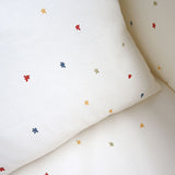 Colorful Stars Organic Cotton Duvet Cover Set