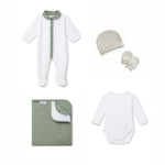 Kit Primeira Roupa em Algodão Orgânico Little Garden