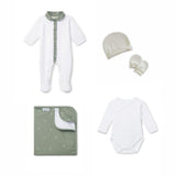 Kit Primeira Roupa em Algodão Orgânico Little Garden