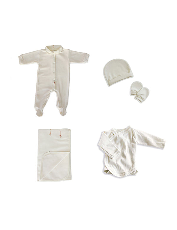 Kit Primeira Roupa em Algodão Orgânico Farm