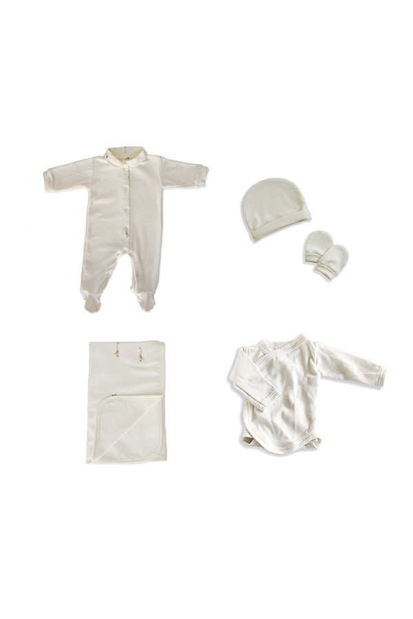 Kit Primeira Roupa em Algodão Orgânico Farm