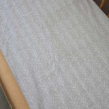 Lençol de Elásticos em Algodão Orgânico Nórdico Cinza