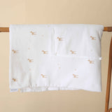 Manta 2 em 1 em Algodão Orgânico Little Deer