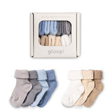 Lot de 7 paires de chaussettes bleues
