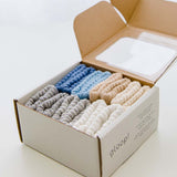 Lot de 7 paires de chaussettes bleues