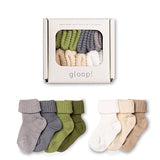 Lot de 7 paires de chaussettes vertes