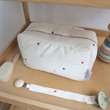 Necessaire em Algodão Orgânico Colorful Stars