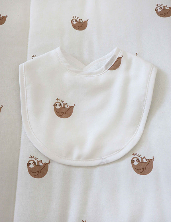 Pack de 2 Babetes em Algodão Orgânico Sleepy