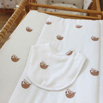 Pack de 2 Babetes em Algodão Orgânico Sleepy