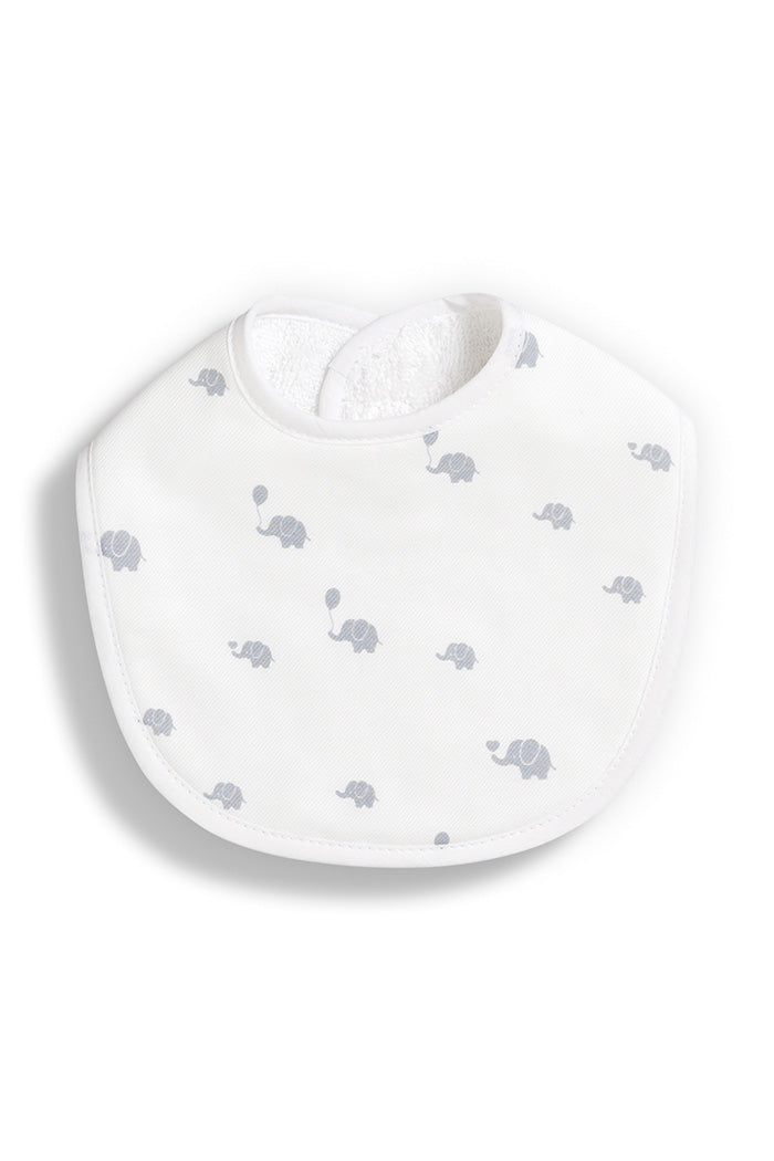 Pack de 2 Babetes em Algodão Orgânico Elefantes