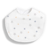 Pack de 2 Babetes em Algodão Orgânico Estrelas