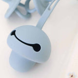 Soporte para Chupete de Silicona Azul