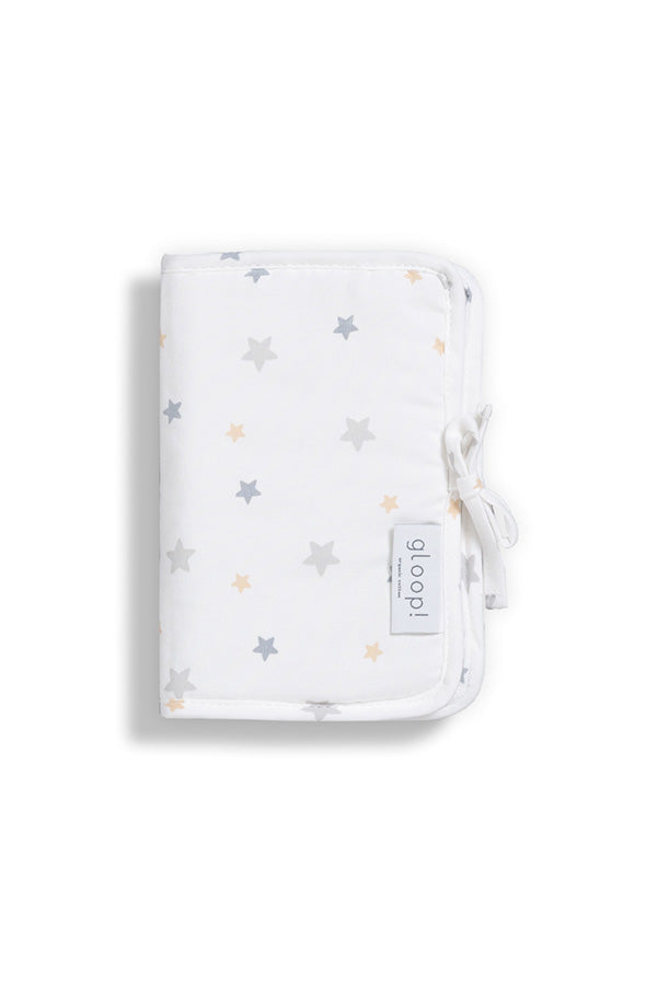 Porta Documentos em Algodão Orgânico Estrelas