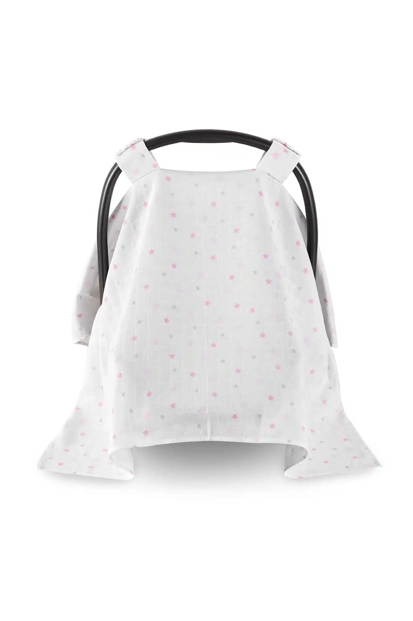 Protetor de Ovo em Algodão Orgânico Estrelas Rosa
