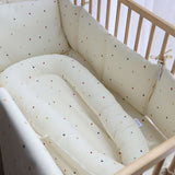 Organic Cotton Colorful Stars Full Bed Protector