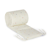 Organic Cotton Colorful Stars Full Bed Protector