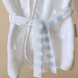 Robe em Algodão Orgânico Branco e Leão