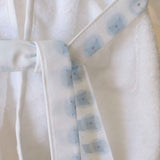 Robe em Algodão Orgânico Branco e Leão