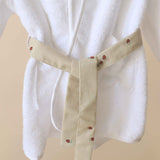 Robe em Algodão Orgânico Branco e Mushrooms