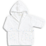 Robe em Algodão Orgânico Estrelas Azuis