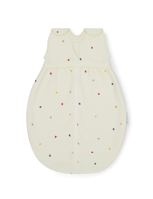 Saco de Dormir de Verano de Algodón Orgánico Colorful Stars
