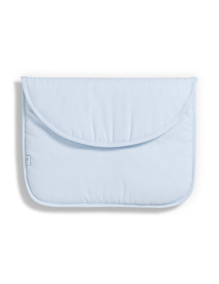 Saco Primeira Roupa em Algodão Orgânico Liso Azul