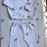 Pantalones de Invierno de Algodón Orgánico Cebra