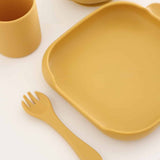 Set de Cubiertos Amarillo