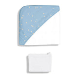 Toalla de Baño de Algodón Orgánico City Blue