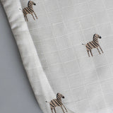 Topponcciono em Algodão Orgânico Zebra