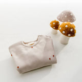 Camiseta de verano de algodón orgánico Mushrooms